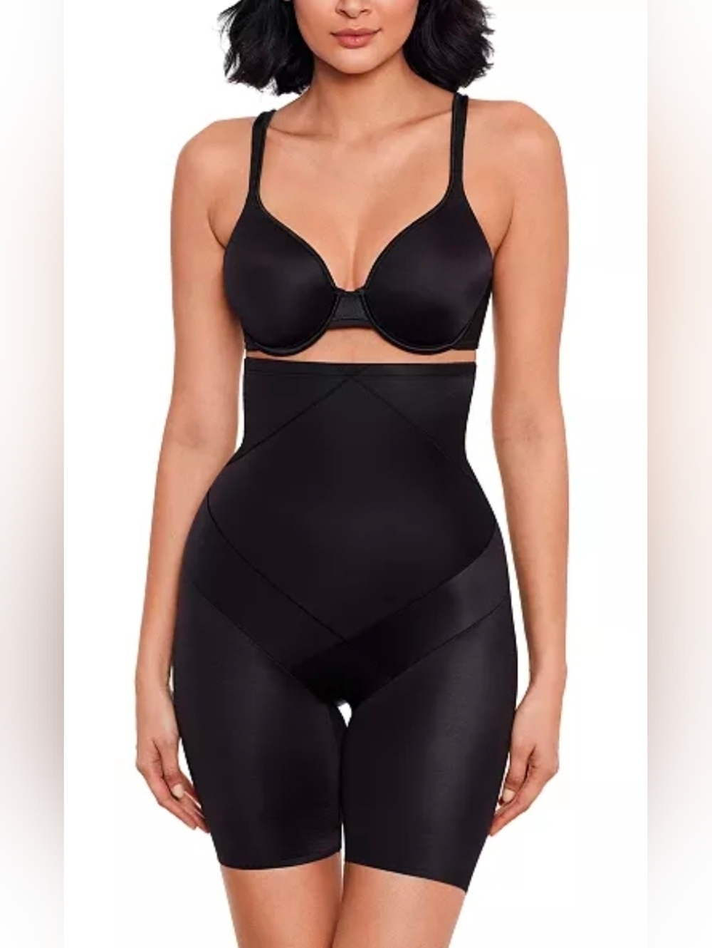 Nwt Miraclesuit Instant Tummy Tuck High-Waist Thighslimmer 2419 Size Small
